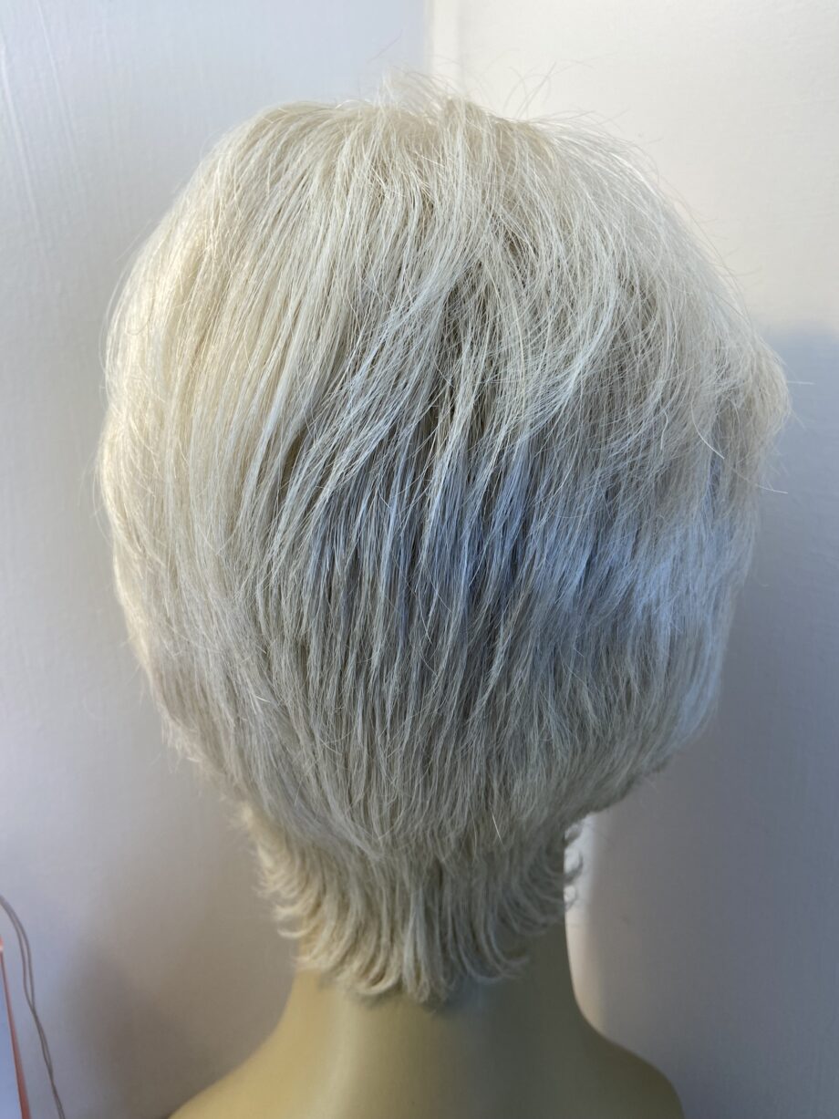 Boxed platinum blonde wig. Bblss748